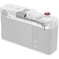 SmallRig X-E5 Thumb Grip for FUJIFILM X-E5, Silver/Black w Shutter Release Button Silicone Pads Enhance the Grip Improve Safety