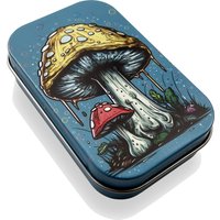 1 Pc Cigarette Case Rectangle Container Tinplate Box Tobacco Storage Smoking Accessories Jewelry Candy Coin Key Organizer