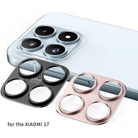 for Xiaomi 17 Camera Bezel Anti Scratch Metal Frame Cover Hollow Film Super Slim Lens Protector Cap Sticker