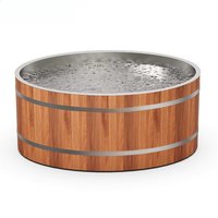 Outdoor hot tub stainless steel