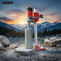 2300W M22 Beton-Kernbohrmaschine Reinkupfermotor Wasserkühlung 740 U/min M22 Schaft EU-Stecker