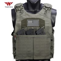 YAKEDA shoulder and waist quick disassembly hunting vest hidden triple equipment bag sports vest