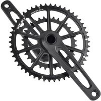 AliExpress GOLDIX Ultralight Road Bike Crankset 50-34T/52-36T/53-39T for 3 Bolt Double Chainring 165/170/175mm Length Hollow Bicycle Crank