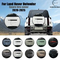 Spare Tire Cover Plastic Portecor for Land Rover Defender 90 110 130 2 Door 4 Door Wheel Cover 2020 2021 2022 2023 2024 2025 image 4