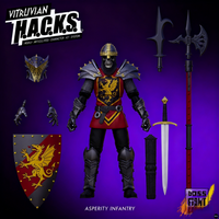 Boss Fight Studio Elite Medieval Knights - Limited Edition Red Lion & Golden Dragon 1/18 Collector Series