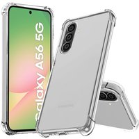 Shockproof Silicone Case For Samsung Galaxy A06 A16 A26 A36 A56 A05S A55 5G A35 A15 A04 A24 4G A03 A13 Note 20 Clear Phone Cover