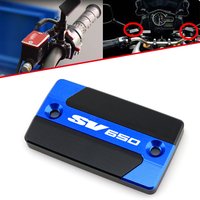 For Suzuki SV650/S SV650S 1999-2018 SV 650 Aluminum Motorcycle Brake Fluid Reservoir Oil Tank Cap Fuel Decoration Pump Cover