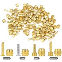 5/10/20/50Pairs MTB Brake Olive Head Oil Needle Insert for Shimano Deore BH90 BH59 Sram Magura Hose Connecting