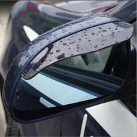 Universal Car Rearview Mirror Rain Eyebrow Protector For Renault megane 2 3 4 clio 4 duster trafic Avantime Captur DOKKER