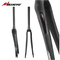 AliExpress NONE Ullicyc Carbon fiber Gabel Horquilla delantera Road Cycling fork 700C 2Type Fork,1-1/8 V Brake Quick Release 3K Matte Finish