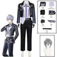 Neverness to Everness Zero Cosplay Costume Zero Top Shirt Pants Gloves Tie Belt Uniform Role Play Zero Suits