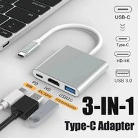 8/7/3-in-1 USB C Hub 100W Power USB 3.0 4K HDMI-compatible for MacBook Surface Chrome Steam Deck Stable USB 3.0 USB HUB Adapter