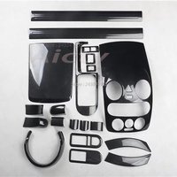 For Volkswagen Beetle 2003-2011 ABS Carbon Fiber Center Control Panel Cover Trim Instrument Panel Sticker Interior Accessories