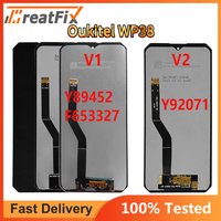 LCD Screen Display Touch Digitizer Assembly Replacement for Oukitel WP38(Version 1:Y89452/F653327 Version 2:Y92071)