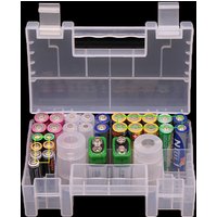 New Plastic Battery Box Storage Case Holder Organizer for AA AAA C D 9V Batteries