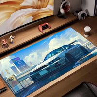 JDM Sports car Mouse Pad rubber anti-slip Desk Mat gamer pc accessories Gaming mat keypad expansion mousepad laptop office pad