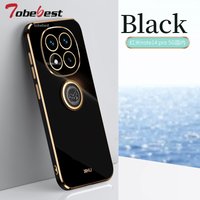 Solid Color Plating Silicone Phone Case for Xiaomi Redmi Note 15 Pro Plus 15C 4G 5G Soft Square Back Cover