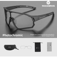 ROCKBROS lunettes de cyclisme photochromiques vtt lunettes de vélo de route UV400 Protection lunettes de soleil Ultra-léger Sport sécurité lunettes équipement