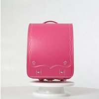 Japan elementary school students schoolbag spine protection children's shoulders backpack 3-6 grades girls PU leather School Bag