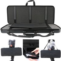 Archery Bow Case ABS Hard Plastic 95*36*14cm Storage Case Handheld or Shoulder Carry Bow Arrow Shooting Hunting Protection Box