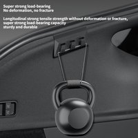 Trunk Hook for Tesla Model Y/YL Juniper 2025 Rear Trunk Wall Side Storage Hook Grocery Bag Organizer Hanger ABS Hook Accessories