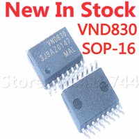 5PCS/LOT VND830 SOP-16 E60 air conditioning air outlet common fault IC chip module heater valve failure NEW In Stock