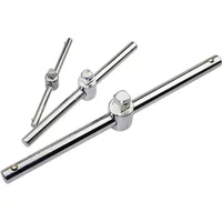 115-250mm T-handle Socket Breaker Bar For Ratchet Driver & Car Repair 1/4" 3/8" 1/2" Drive Impact Socket Sliding Extension Bar