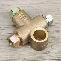 1pc 3 WAY Tee Piece Brake Clutch T 3/16 " Pipe Metric Pipe Connector Female Thread Tee Brake Pipe Fitting Nut
