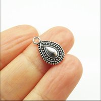 Teardrop Animal Wings Heart Flower Charms Tibetan Silver Plated Connectors For Gifts Jewelry