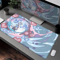 HD Fontaine Character Mousepad Sigewinne Furina Genshin Impact Non-slip Rubber Laptop Gaming Mouse Pad Anime 900x400mm Desk Mats