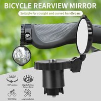 Adjustable Mini Bicycle Rearview Mirror for Road Bike Handlebar Flexible Safe Rearview Rear View Mirror Bicycle Mirror
