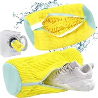 Shoe Washing Bag Washing Machine Laundry Bags with Zipper Closure Shoes Cleaning Bag Shoes Laundry Fluffy Fibers Sneaker