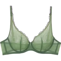 MOYISU Sexy Women's Support Bra Set: Full Cup Lift Bralette, Anti-Sag Ultra Thin Mesh - Slimming Underwear for Big & Small Bust