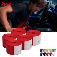 5Pcs Automotive Seat Belt 3.6M*4.8cm Universal Fit High Quality Durable Anti - collision Safety Belt for Cars Trucks