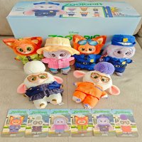Disney Zootopia Series Blind Box - Judy Nick Bellwether Trendy Cute Vinyl Doll Toy Bag Pendant For Children's Birthday Xmas Gift