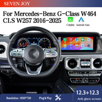 For Mercedes Benz G Class W464 CLS W257 2018-2025 Dual Lcd instrument panel digital dashboard carplay autoradio navigazione