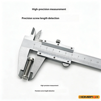 Mechanical Vernier Caliper Four-Function Caliper Stainless Steel Industrial-Grade Depth Gauge