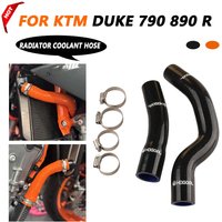 Motorcycle for Duke790 Silicone Radiator Coolant Hose Kit Clamp Kit For KTM Duke890 R Duke 790 890 R 2020 - 2024 Accessories