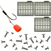 5Pcs Carp Fishing Tackle Hair Rig Boilie Bait Drill Stops Boilie V Stopper Fishing Tools Accessories