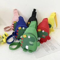 Cute Dinosaur Kids Backpack Girls Boys Sling Bag Kids Bag Child Waist Bag Travel Shoulder Bag For Toddler Preschool Kids