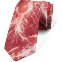 8cm Meat Style Design Tie Adjustable Narrow Hot Food Printing Tie Interesting Soft Steak Food Printing Men Necktie