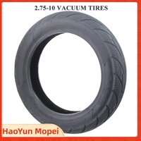 Widened vacuum tire 2.75-10 specifically made for 14 inch tubeless tires on various motorcycles