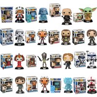 Funko Pop Star Queen Amidala 29# Jyn Erso138# Ahsoka 268# Wars Captain Rex 274# the Mandalorian 326# Yoda Boba Fett Toys Gift