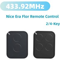 Compatible With Era FL02RE FL04RE Electric Garage Door Opener 433.92MHz Remote Control Handheld Transmitter Automatic Receiver