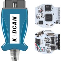K+DCAN FTDI FT232RL OBD2 Scanner Diagnostic Cable with Push Button for 1/3/5/7 Series E-Series INPA Auto Car Diagnostic Tools