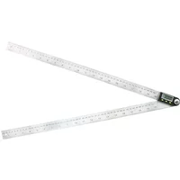 SHANHR 500 mm Digital Protractor Inclinometer Angle Finder Electronic Angle Gauge Stainless Steel Angle Ruler