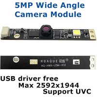 Wide Angle 5MP CMOS Camera Module USB Drive Free 2592x1944 Resolution FOV100 Degree for Face Recognition And ATM Service Machine