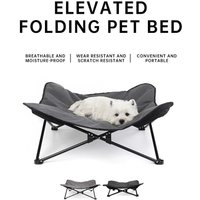 Camping Foldable Pet Bed Portable Dustproof Tall Thickened Dog Mattress Outdoor Pet Supplies for Travel Hiking Car