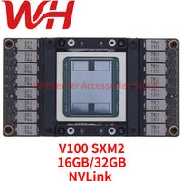 for NVIDIA Tesla V100 16GB 32GB SXM2 HBM2 GPU Accelerator Card with NVLink for Server Computing AI Training Deep Learning HPC