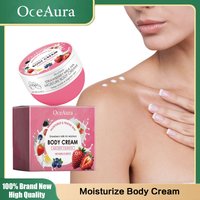 Strawberry Body Cream Tight Nourishing Moisturizing Smoothing Fragrance Repair Dry Dark Skin Hand Foot Care Body Beauty Lotion